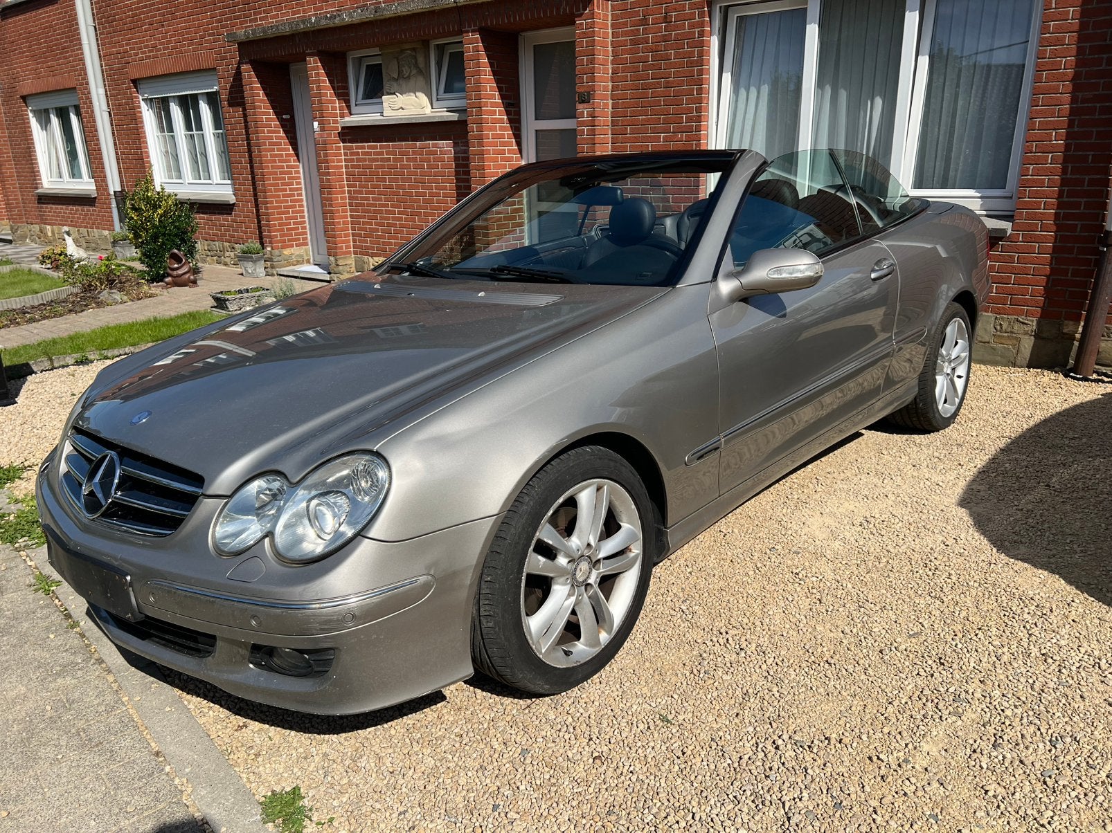 Mercedes Clk 200 kompressor cabriolet, Cuir, Achat, Cabriolet, Boîte manuelle