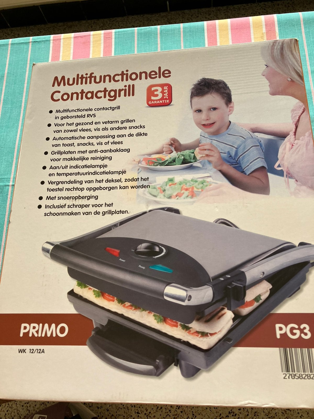 Multifunctionele grill, Elektronische apparatuur, Contactgrills, Ophalen, Nieuw