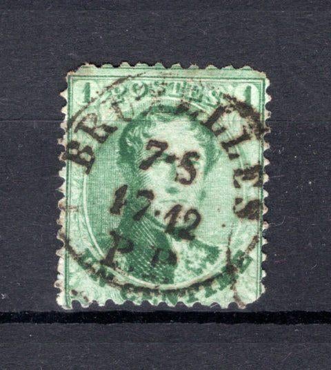 (B) 13 gestempeld 1863 - Getande medaillons - 3, Ophalen of Verzenden, Gestempeld, Gestempeld