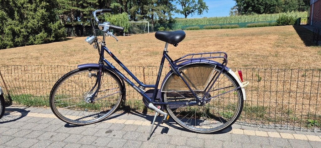 Damesfiets sparta blauw, Fietsen en Brommers, Ophalen, Gebruikt, Trommelrem, Sparta