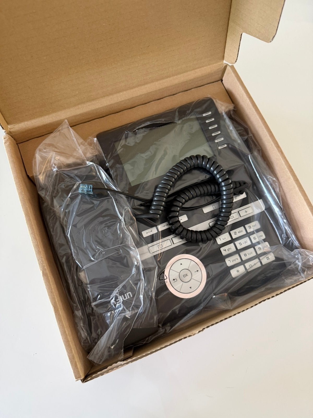 Téléphone Fix UNIFY neuf PoE, Télécoms, Télématique & VoIP, Enlèvement ou Envoi, Comme neuf, Téléphone