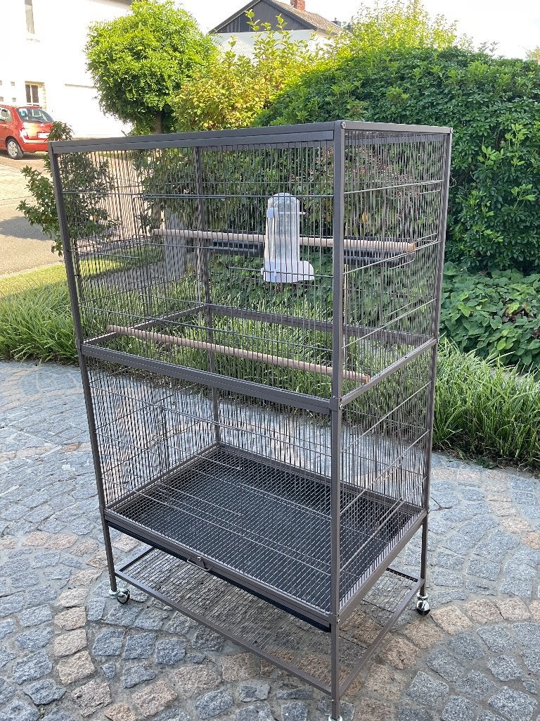 Vogelkooi als nieuw, Ophalen, Zo goed als nieuw, Metaal, Vogelkooi