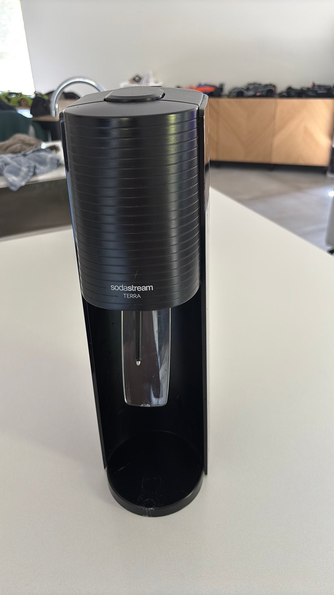 Sodastream terra black, Electroménager, Machines à eau pétillante, Enlèvement, Comme neuf
