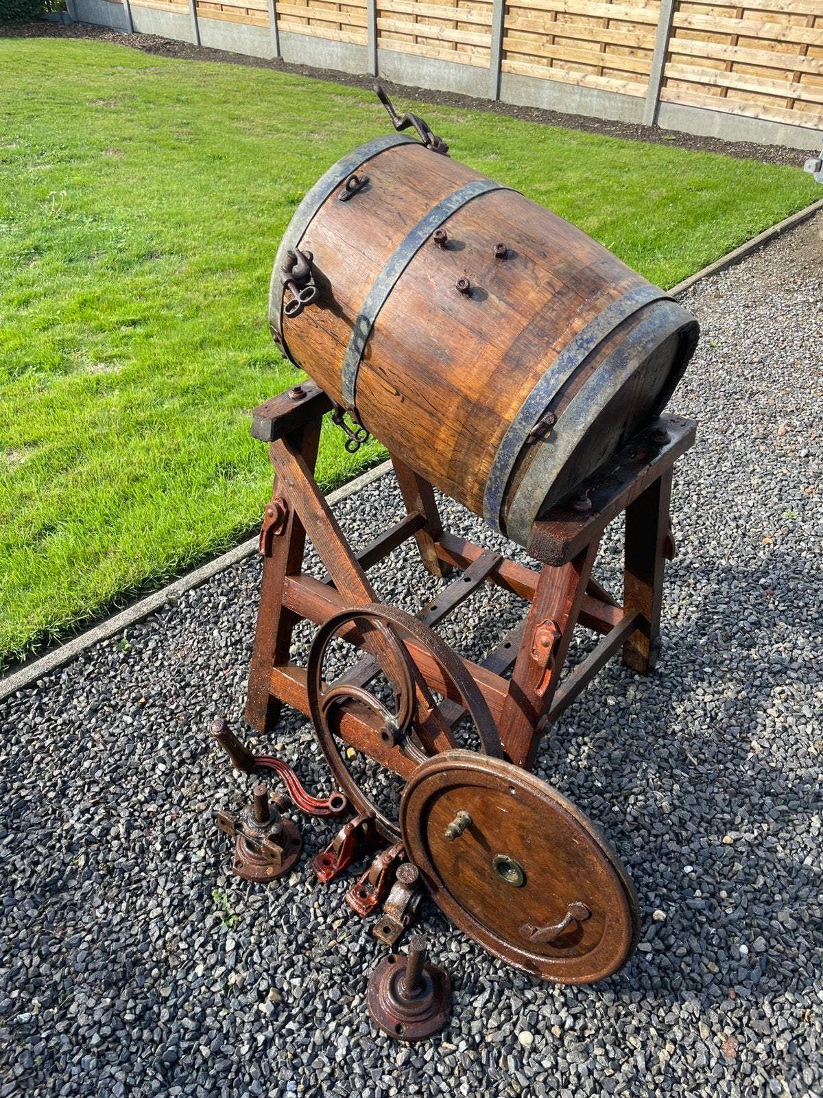 Boterton, Ophalen