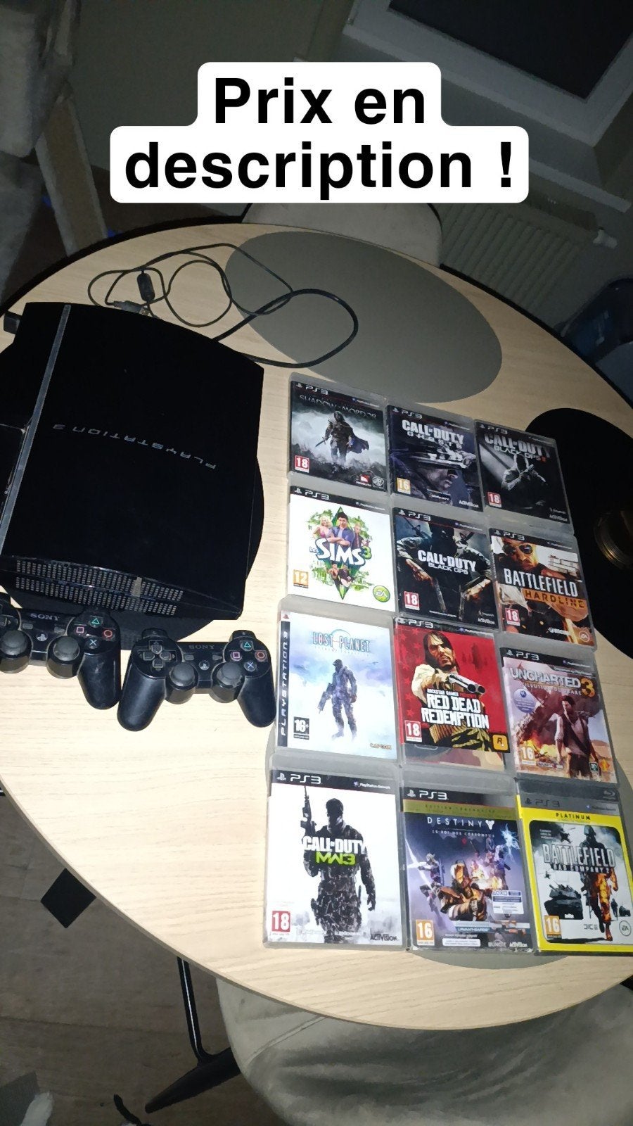 Console, manettes et jeux PS3 * VENDUS SÉPARÉMENT*, Consoles de jeu & Jeux vidéo, Enlèvement ou Envoi, Comme neuf