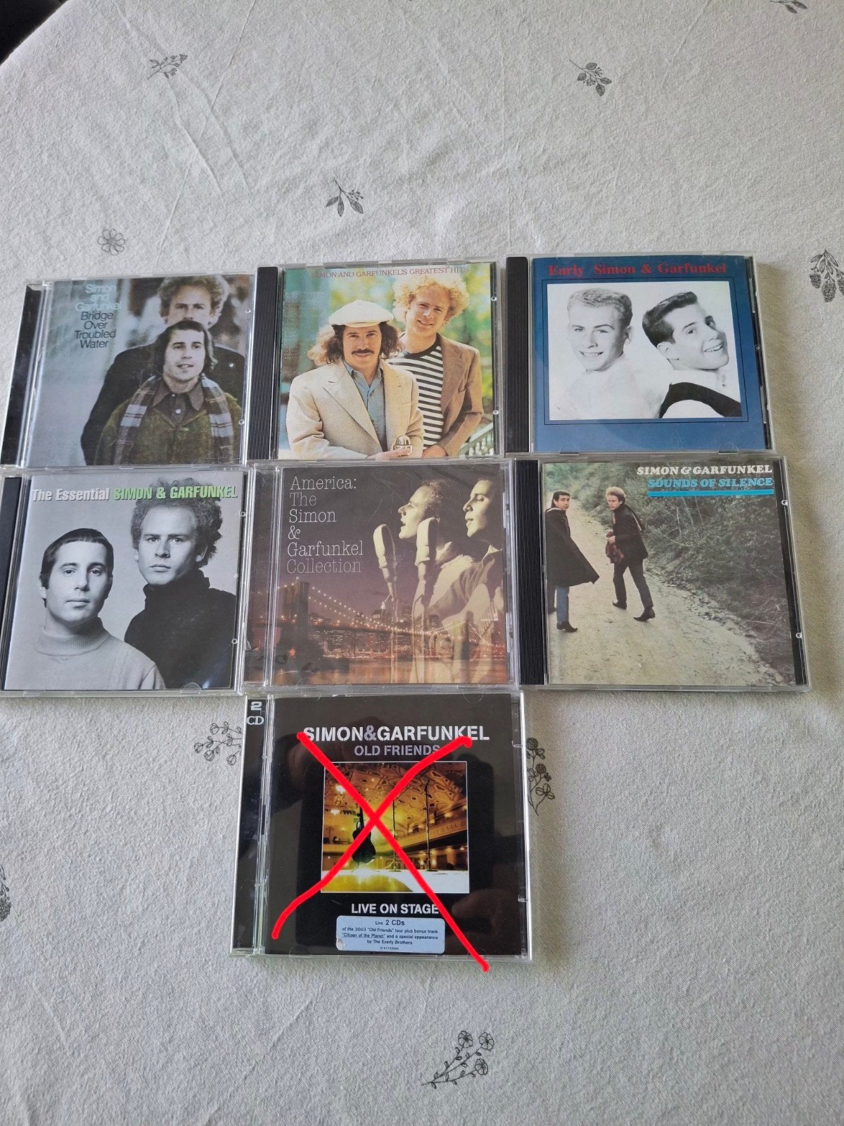 cds simon & garfunkel uitzoeken 1.5 euro, Ophalen of Verzenden