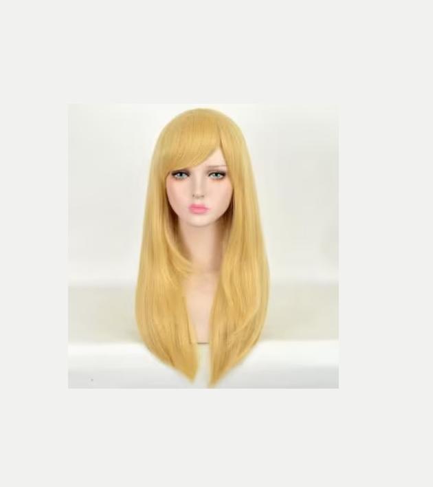 Perruque synthétique blonde Alice au pays des merveilles, Enlèvement ou Envoi, Neuf