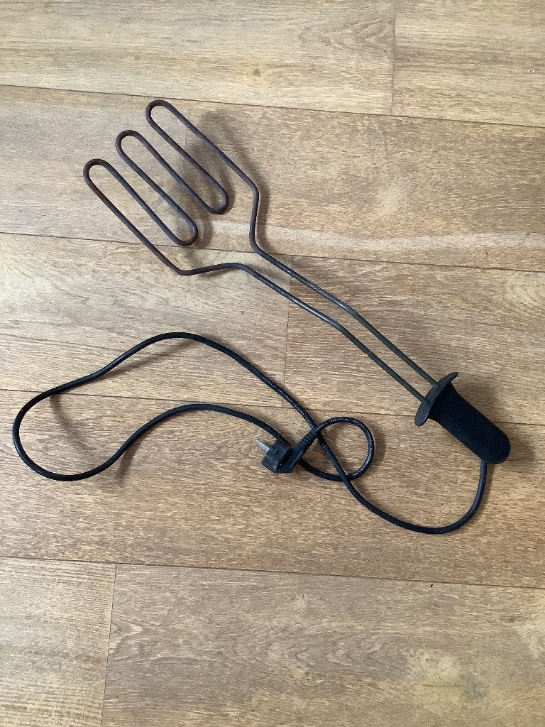 Fourche électrique pour barbecue, Jardin & Terrasse, Barbecues électriques, Enlèvement ou Envoi, Utilisé