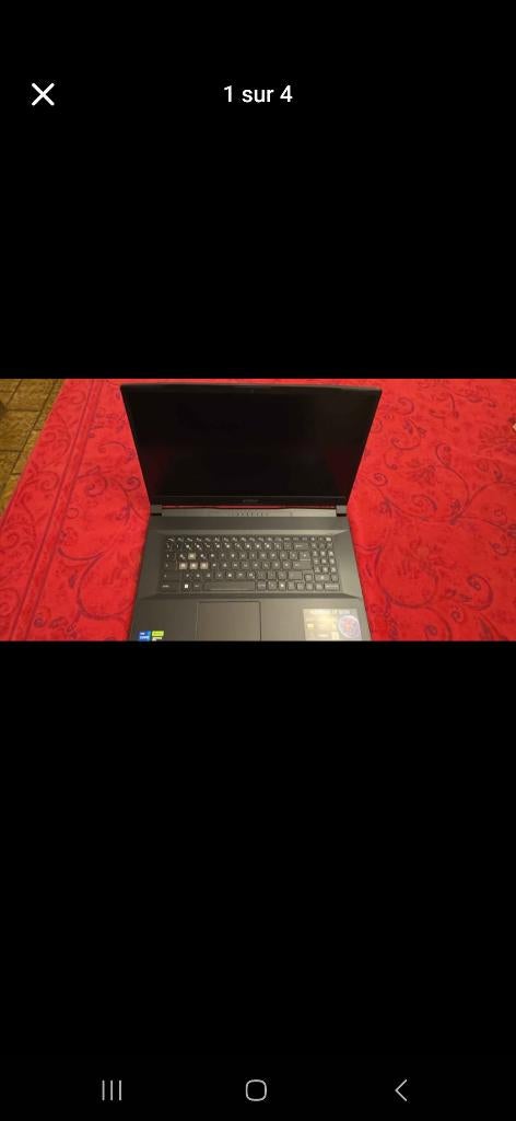 Msi katana b13v, MSI, Qwerty, 17 pouces ou plus, Comme neuf