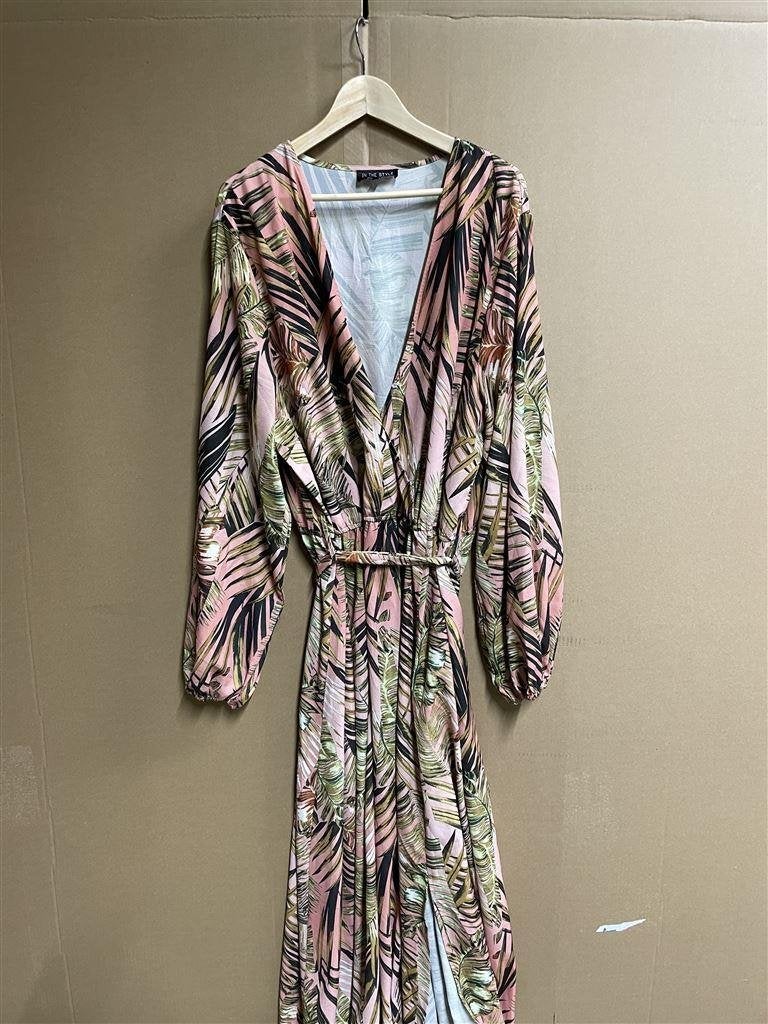 In the style Curve - Tropical print Jurk maat Uk size 30, Kleding | Dames, Ophalen of Verzenden, Zo goed als nieuw