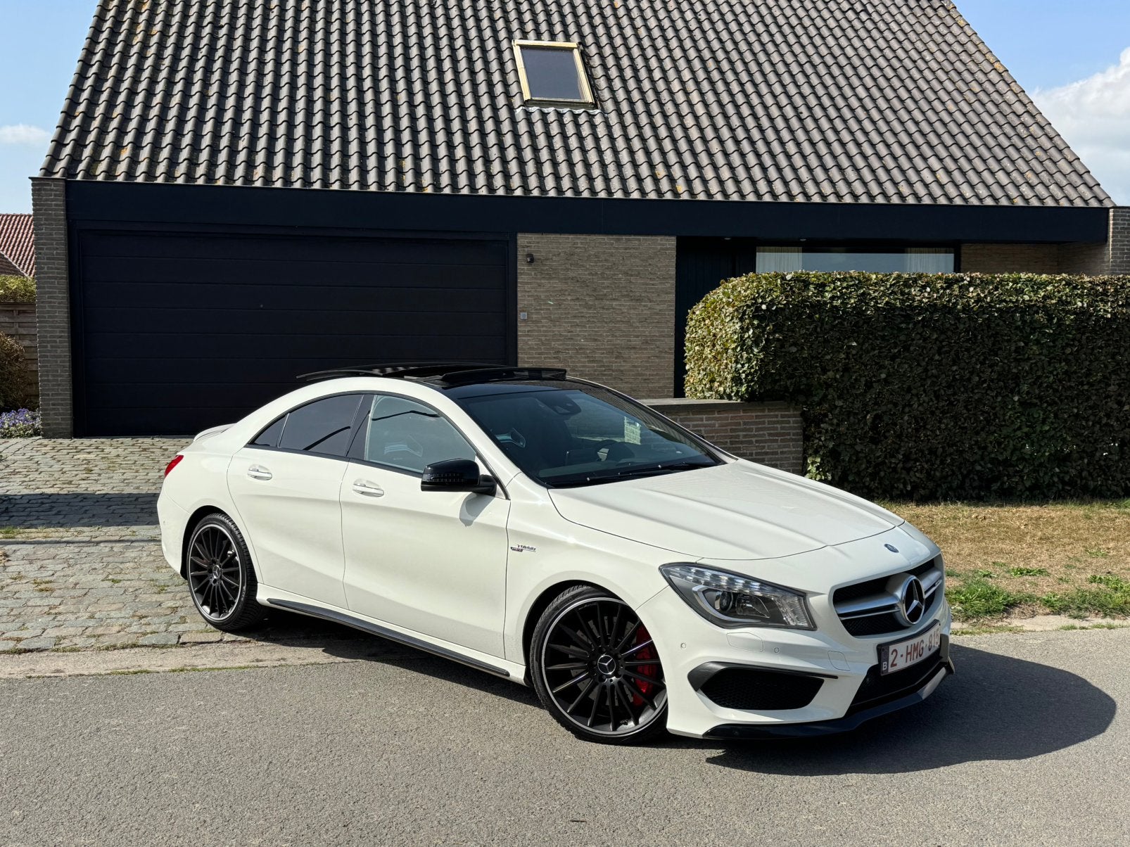 Mercedes cla 45 performance, Auto's, CLA, Overige bekleding, Wit, 5 zetels