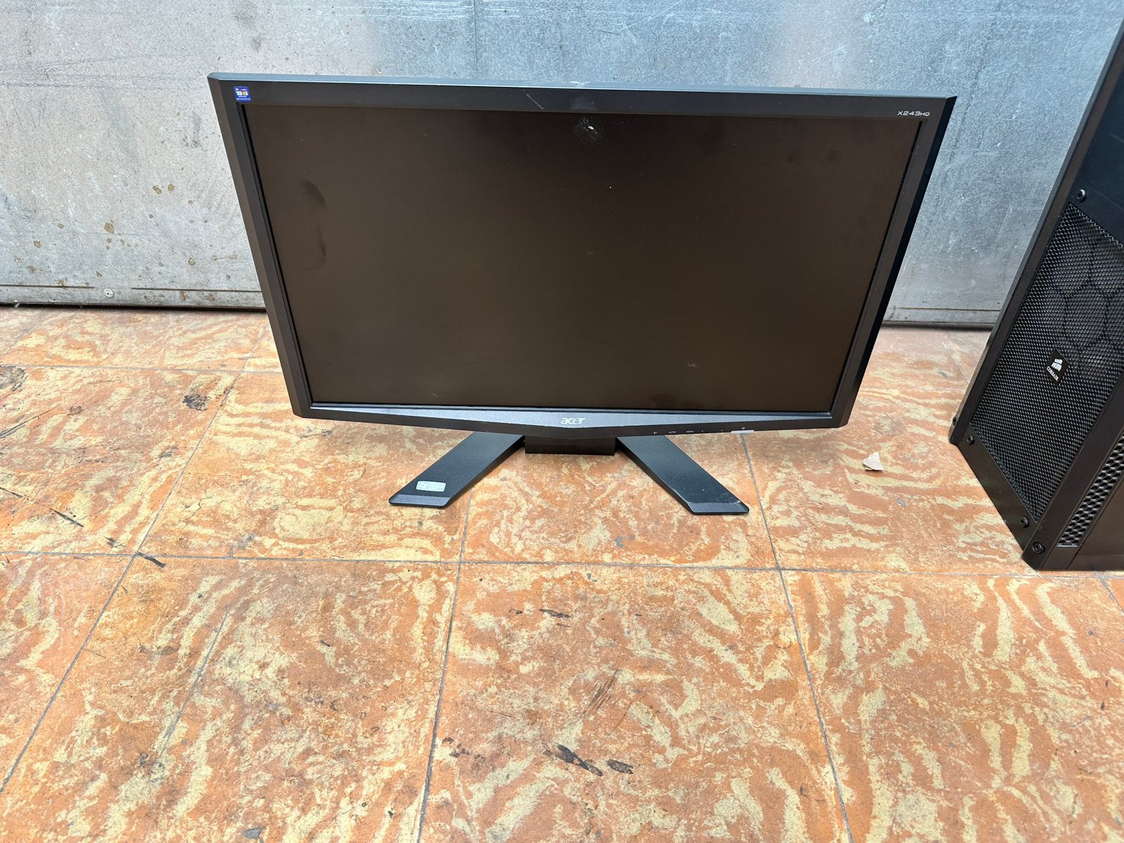 Pc en monitor, Enlèvement, Utilisé