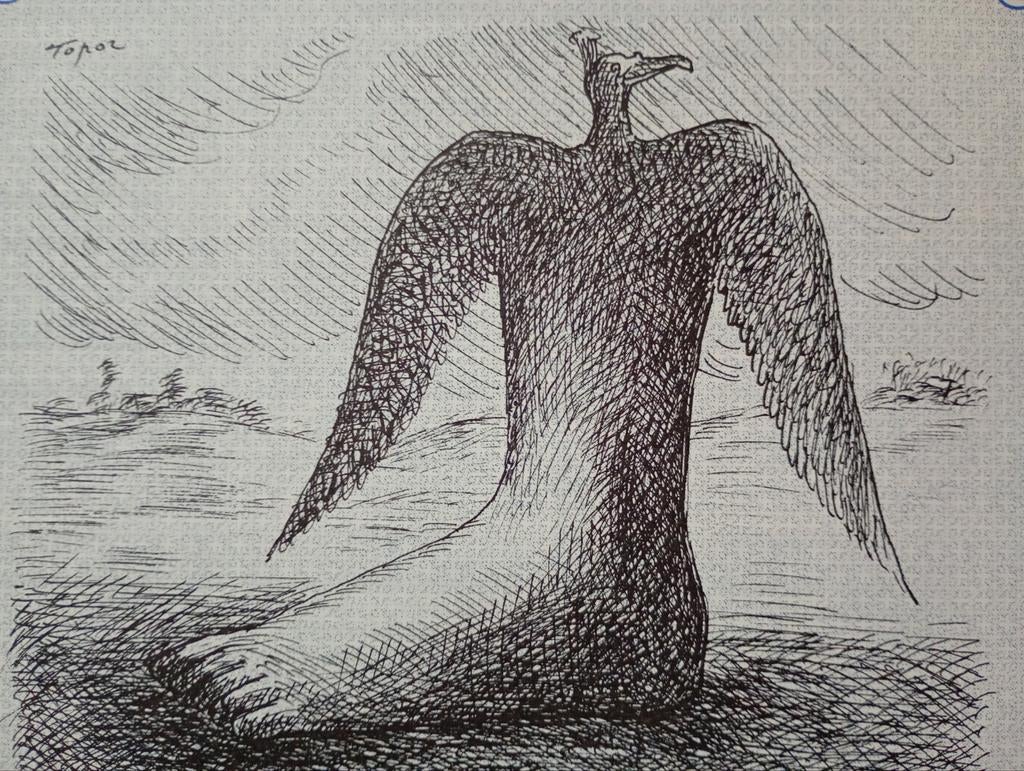 Roland topor, Ophalen of Verzenden, Gesigneerd
