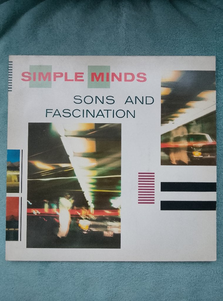 LP Simple Minds Sons and Fascination, CD & DVD, Enlèvement ou Envoi, Utilisé, New wave, LP