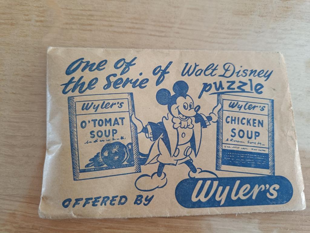 Vintage Wyler's Disney puzzel - volledig, Verzamelen, Ophalen of Verzenden