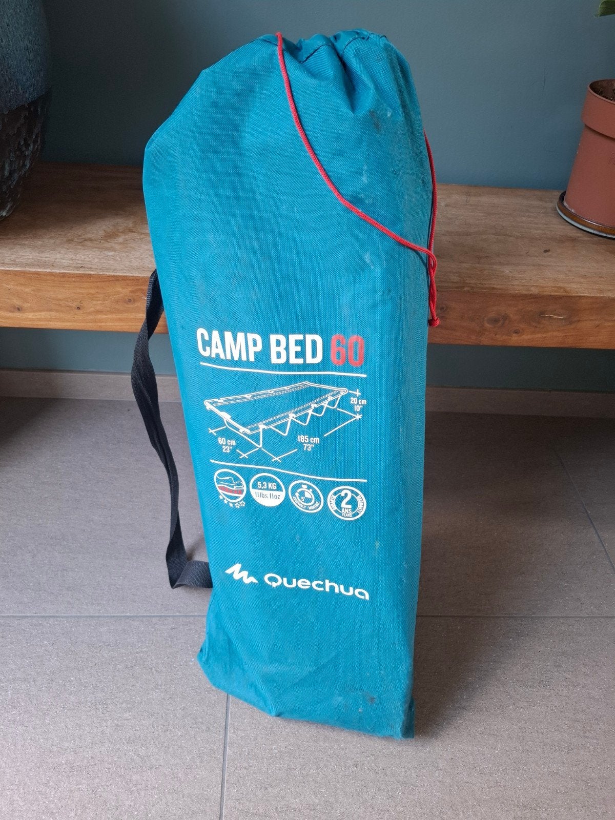 veldbed quechua, Caravans en Kamperen, Ophalen, Gebruikt, 1-persoons