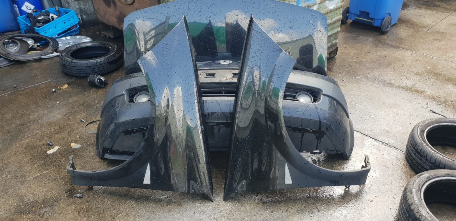 RENAULT MÉGANE VOORSCHERMEN LINKS+RECHTS  BJ 2003 TOT 2007, Gebruikt, -, -, Ophalen of Verzenden
