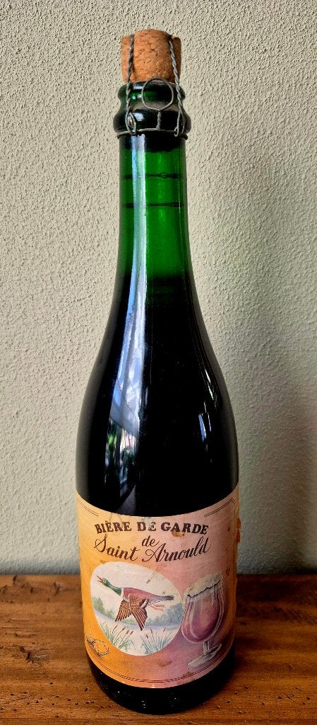 Volle Bière de Garde de Saint Arnould br.Facon Briques Fr, Ophalen of Verzenden, Zo goed als nieuw, Flesje(s)