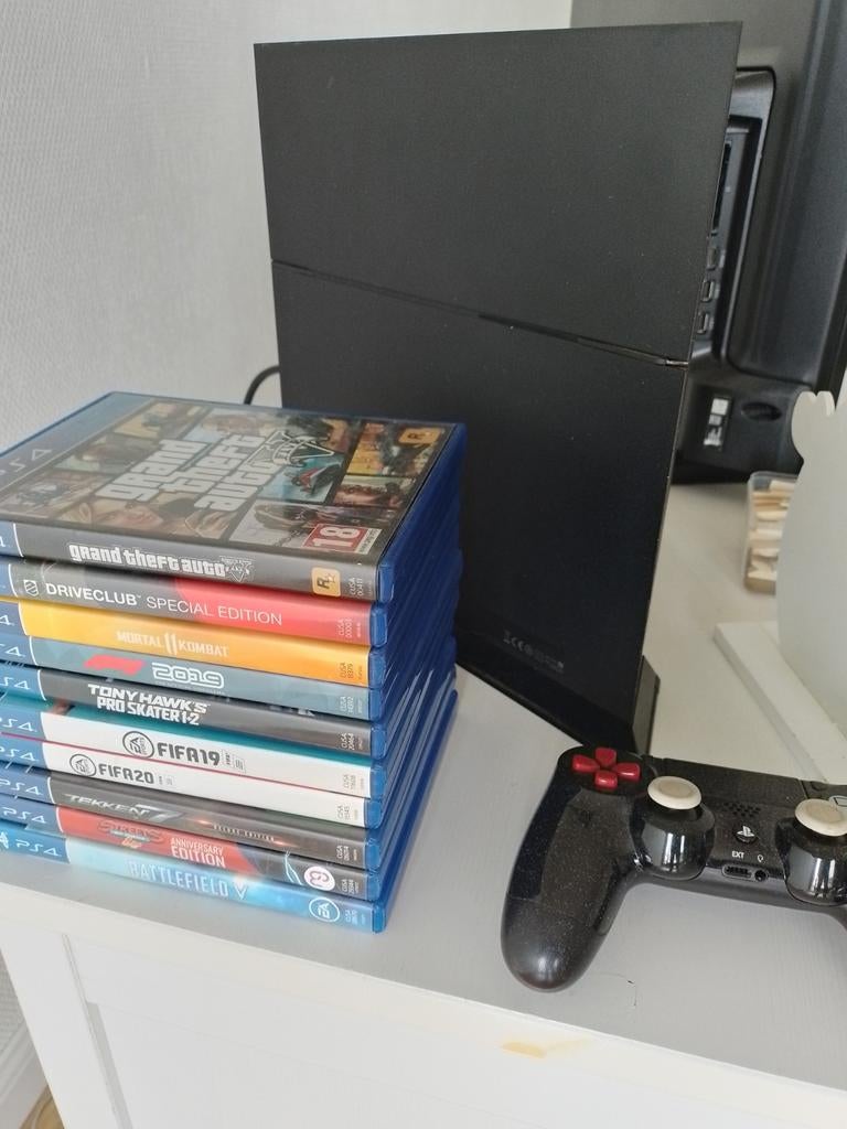 Play 4 met spellen en console, Ophalen