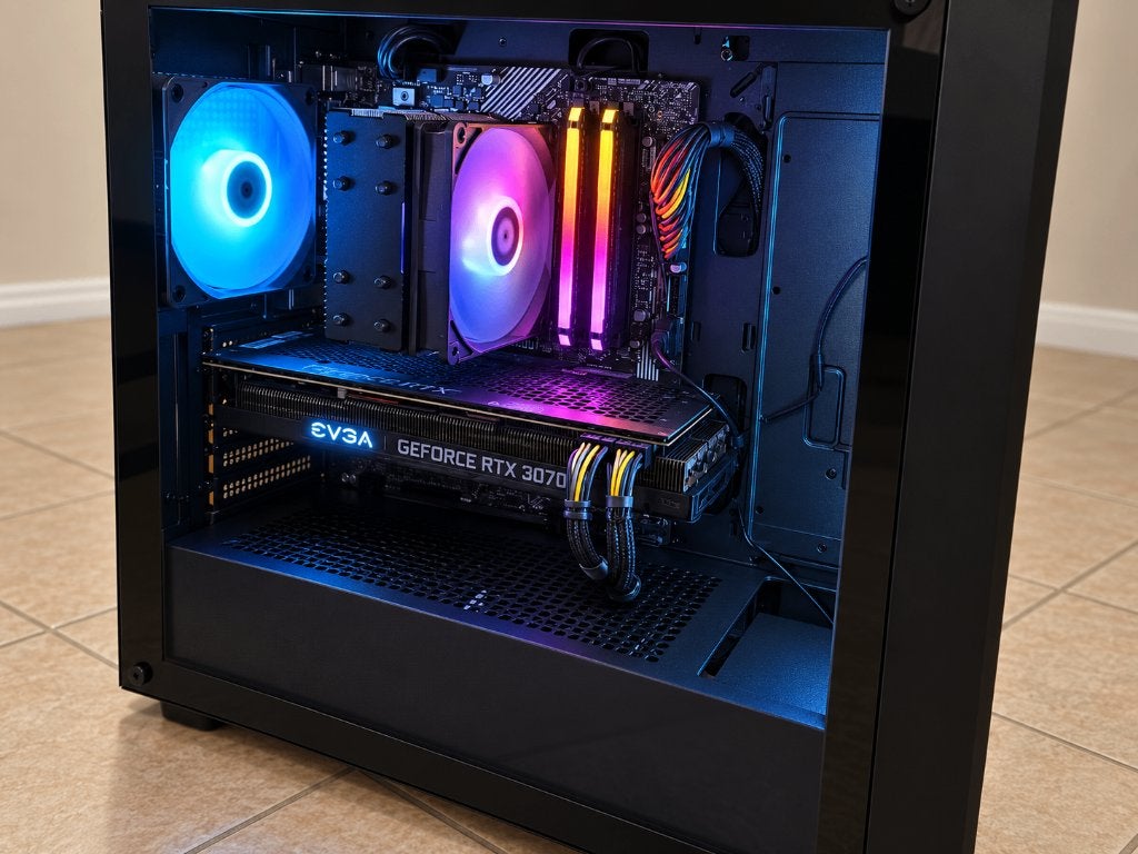 Gaming PC RTX 3070 i5-10400 16GB DDR4, Ophalen, Custom Build, Zo goed als nieuw, Gaming