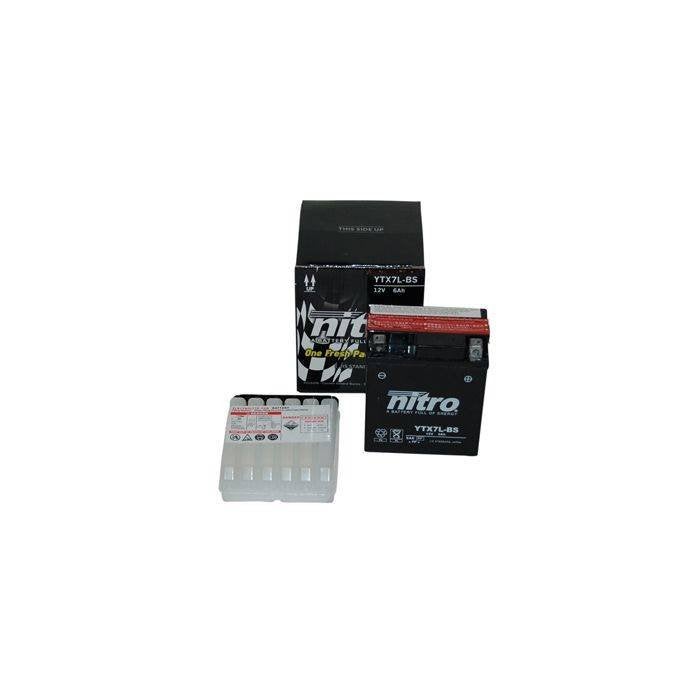 accu piaggio 7 amp nitro japan promo 25 euro, Fietsen en Brommers, Brommeronderdelen | Scooters, Ophalen, Nieuw, Overige typen