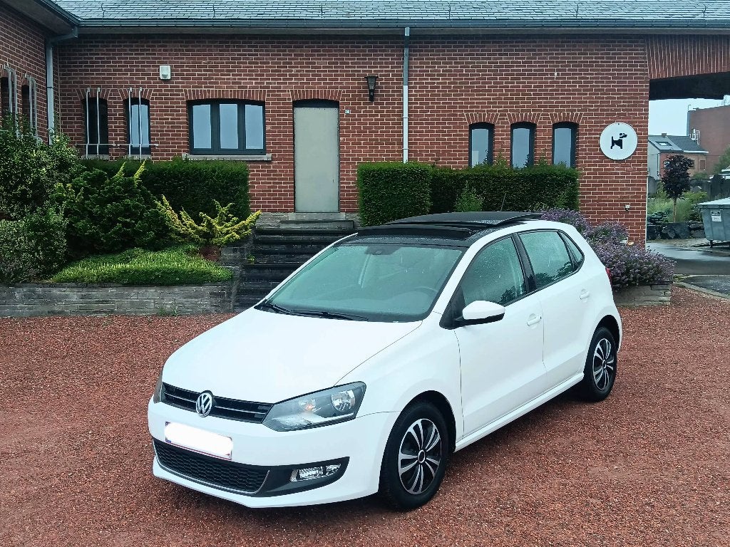 Volkswagen Polo 6r 1.6 TDI 2012 Euro 5b Clim GPS Toit Pano, 90 kW, Euro 5, Système audio, Entretenue par le concessionnaire