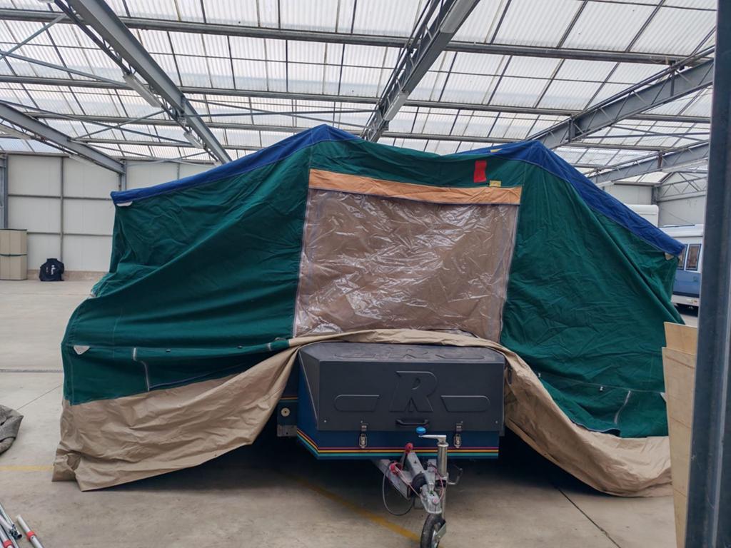 Vouwwagen raclet te koop, Caravans en Kamperen, Tenten, Ophalen