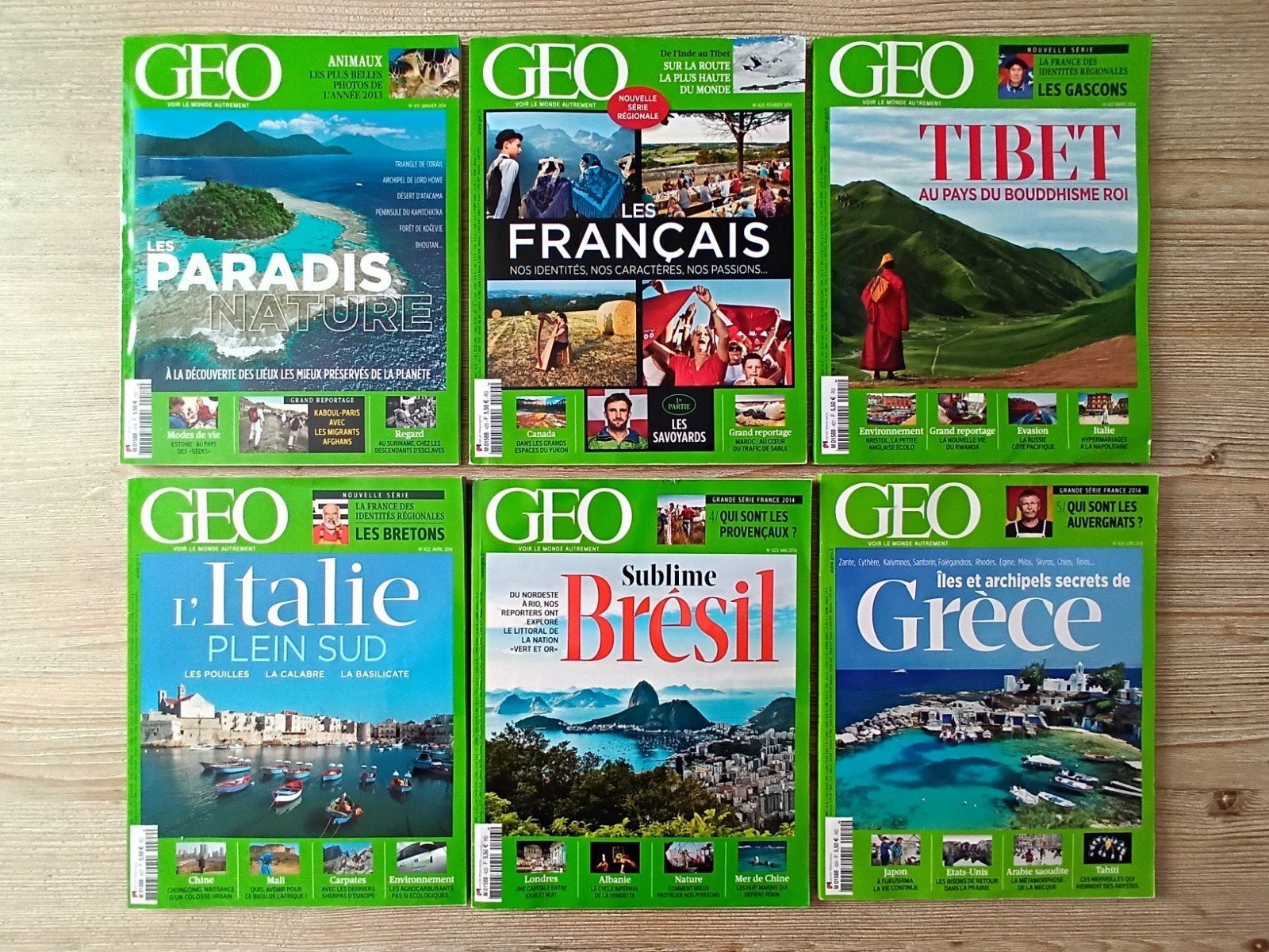Magazines GEO, Livres, Enlèvement, Utilisé, Autres types