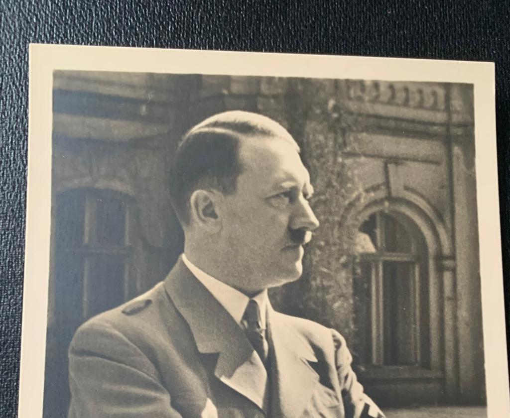Originele Duitse AH postkaart, Verzamelen, Militaria | Tweede Wereldoorlog, Ophalen of Verzenden, Landmacht, Foto of Poster