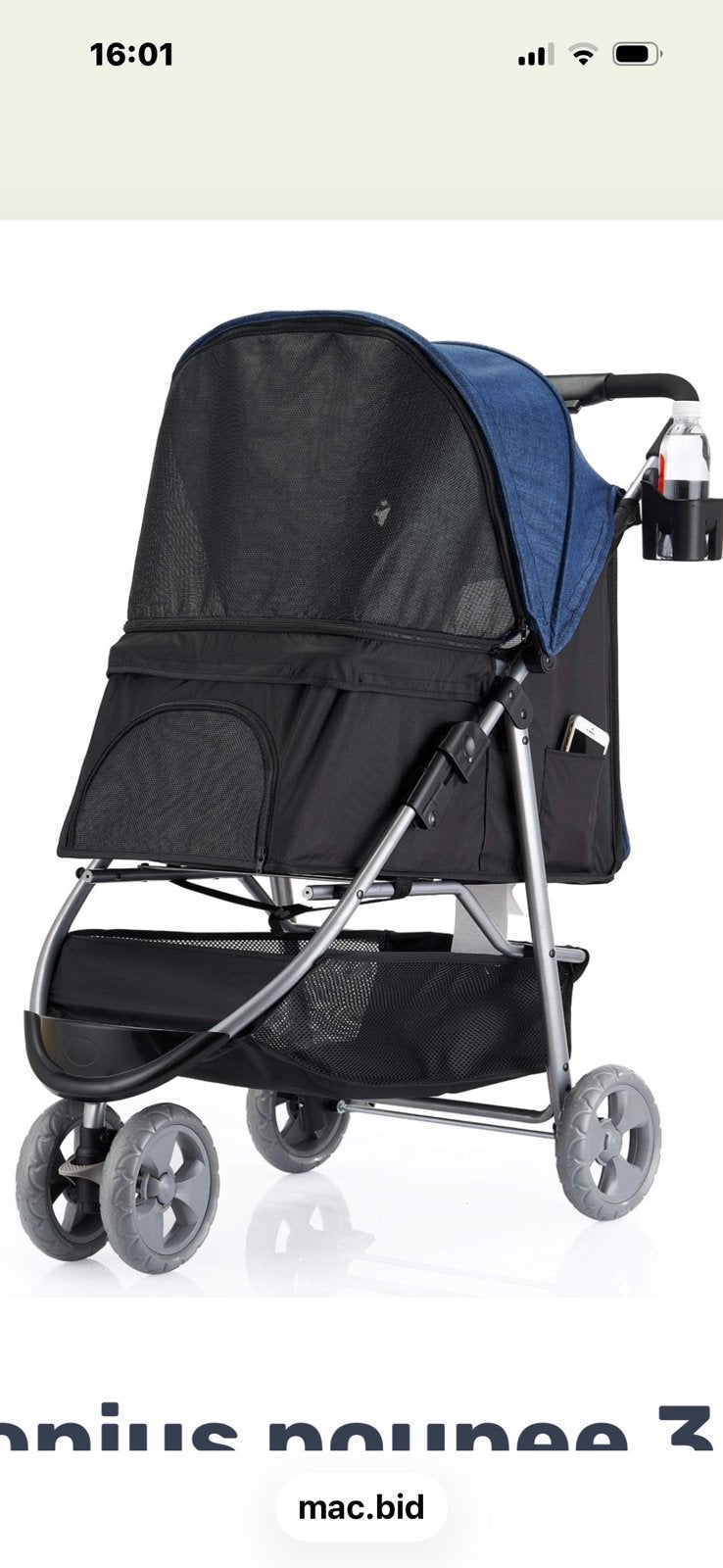 Honden buggy, Ophalen, Nieuw
