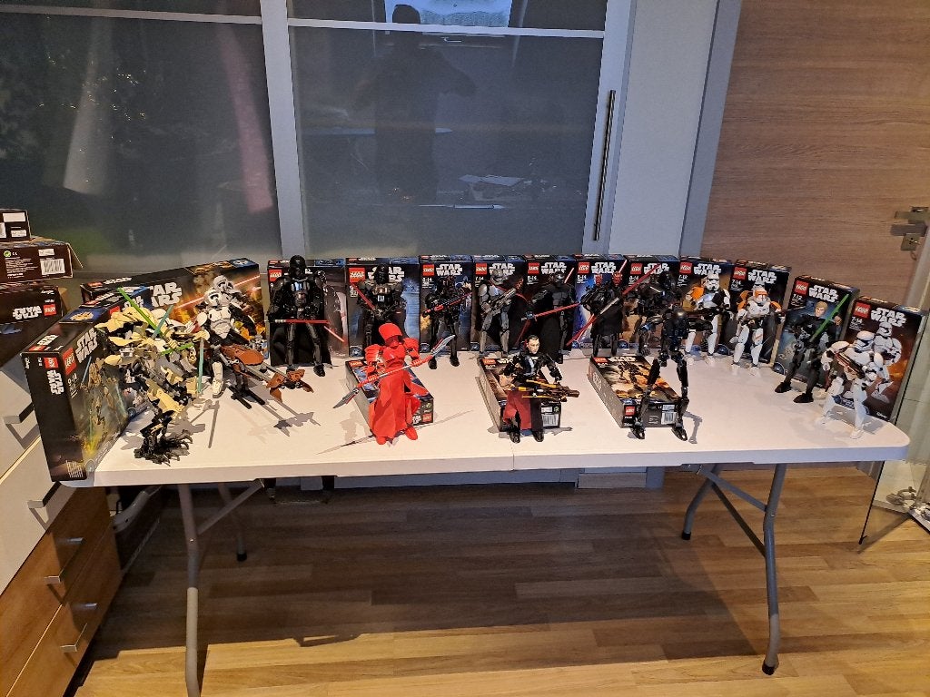 Lego Starwars Figuren, Kinderen en Baby's, Speelgoed | Duplo en Lego, Zo goed als nieuw, Lego, Complete set, Compleet, Inclusief accessoires
