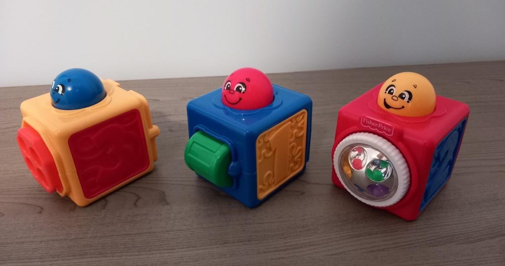 Fisher-Price interactieve stapelblokken, Kinderen en Baby's, Speelgoed | Fisher-Price, Ophalen, Gebruikt, Speelset