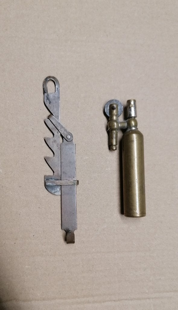 Briquet crémaillère art tranchée militaire WW1, Collections, Envoi, Utilisé, Briquet
