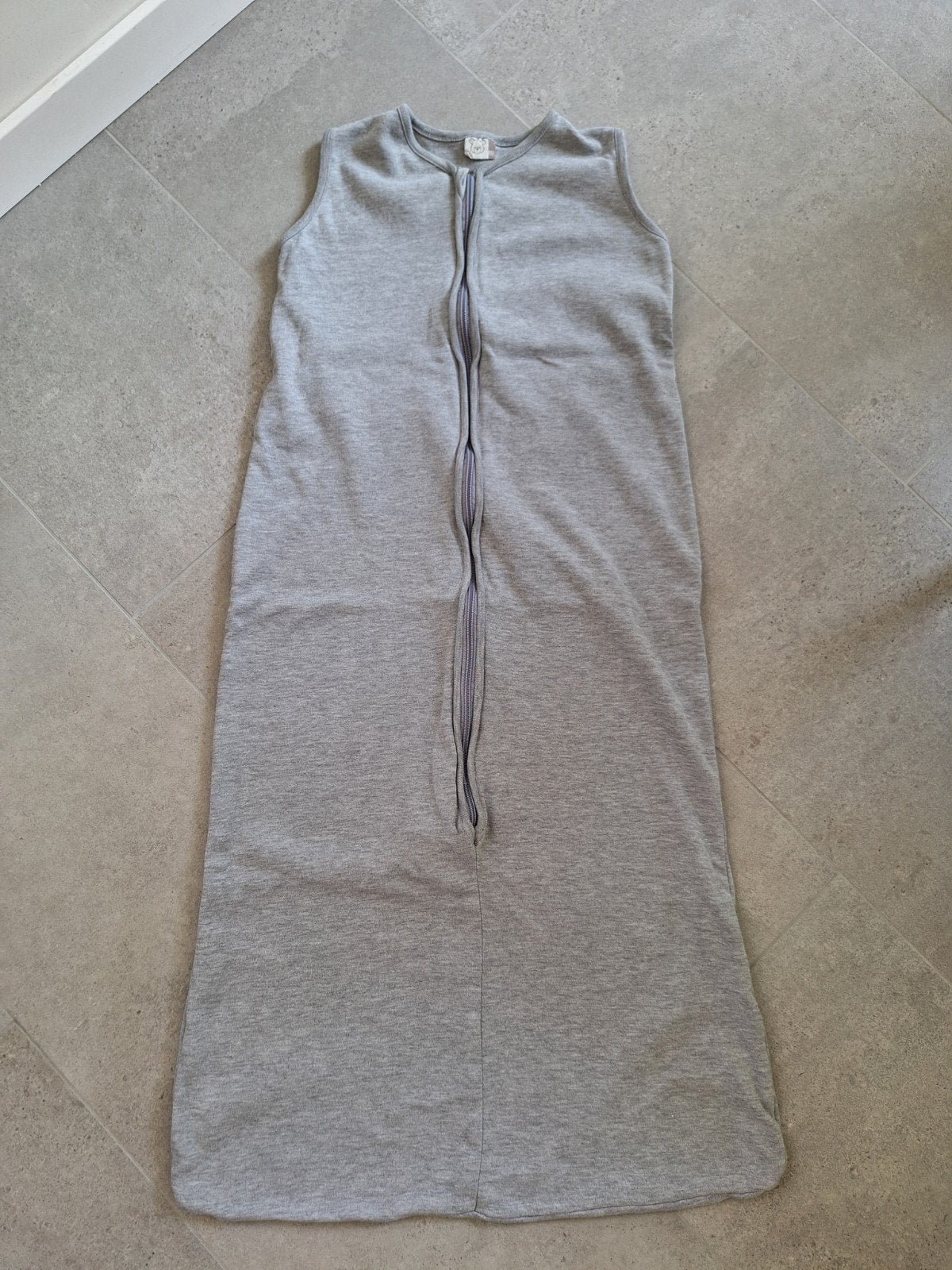 Slaapzak zonder mouwen - maat 110, Enfants & Bébés, Enlèvement, 110 cm, Gris, Sac de couchage