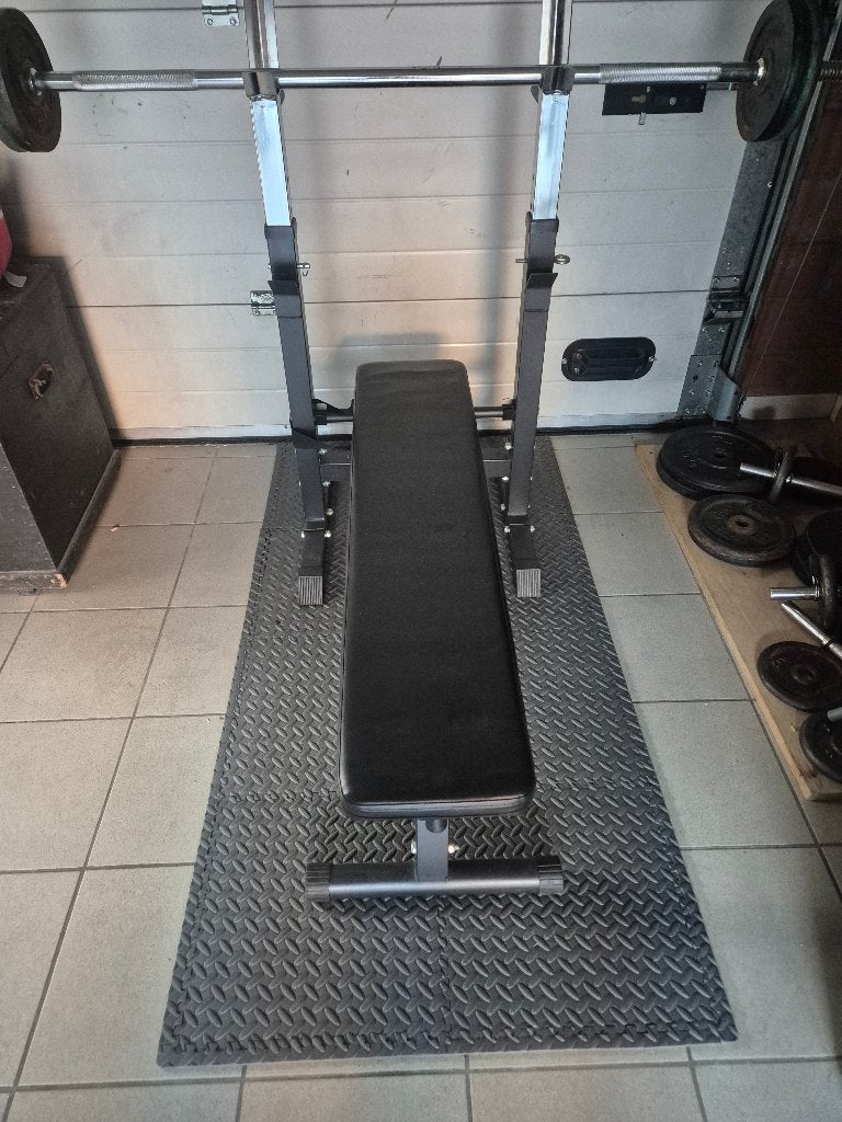 Bench press fitnessbank, Sports & Fitness, Enlèvement, Utilisé, Banc d'exercice