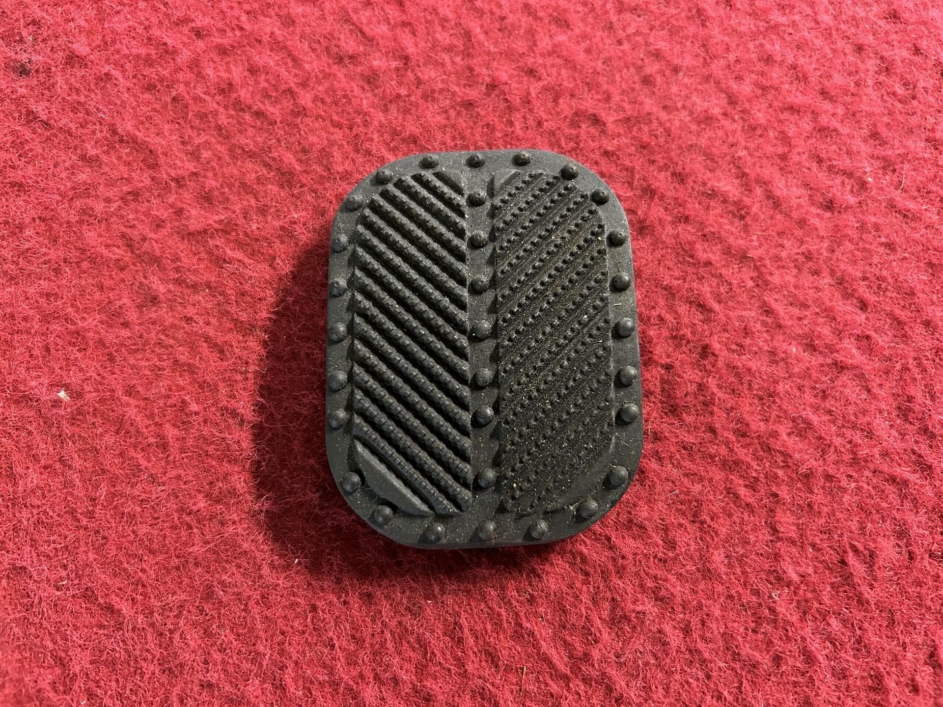 Fiat 124 Spider / 127 /128 rempedaalrubber, Autos : Pièces & Accessoires, -, Utilisé, Fiat, -