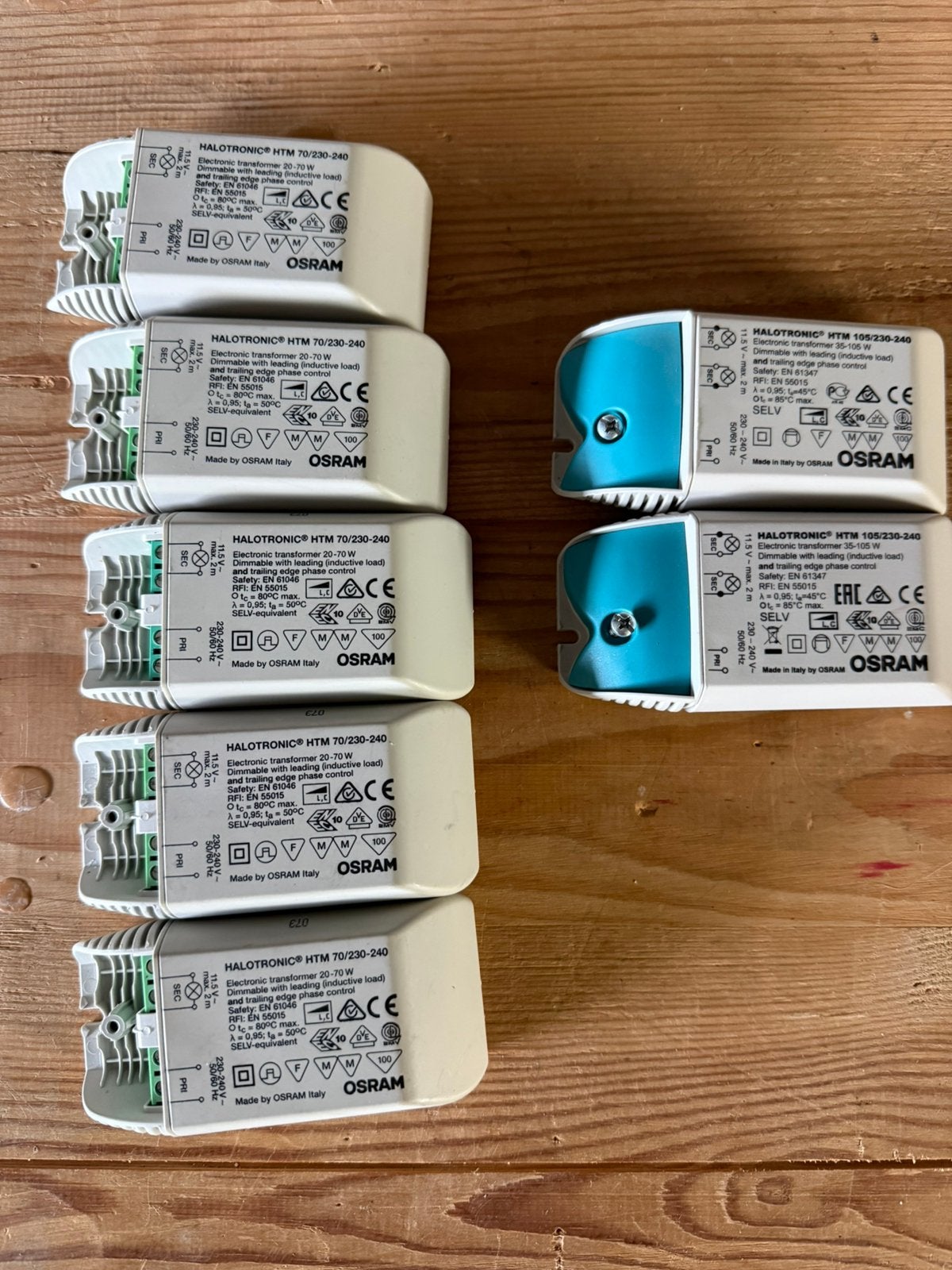 Osram elektronische transformatoren, Ophalen, Zo goed als nieuw