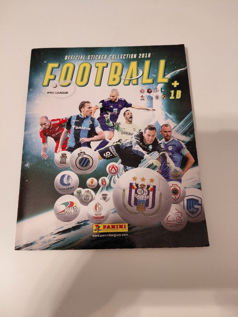 Album Panini Football Belge 2018, Enlèvement ou Envoi