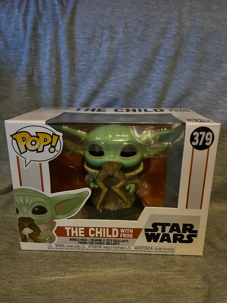 24. Funko Pop! Star Wars - The Child With Frog, Verzamelen, Ophalen of Verzenden, Zo goed als nieuw, Beeldje of Buste