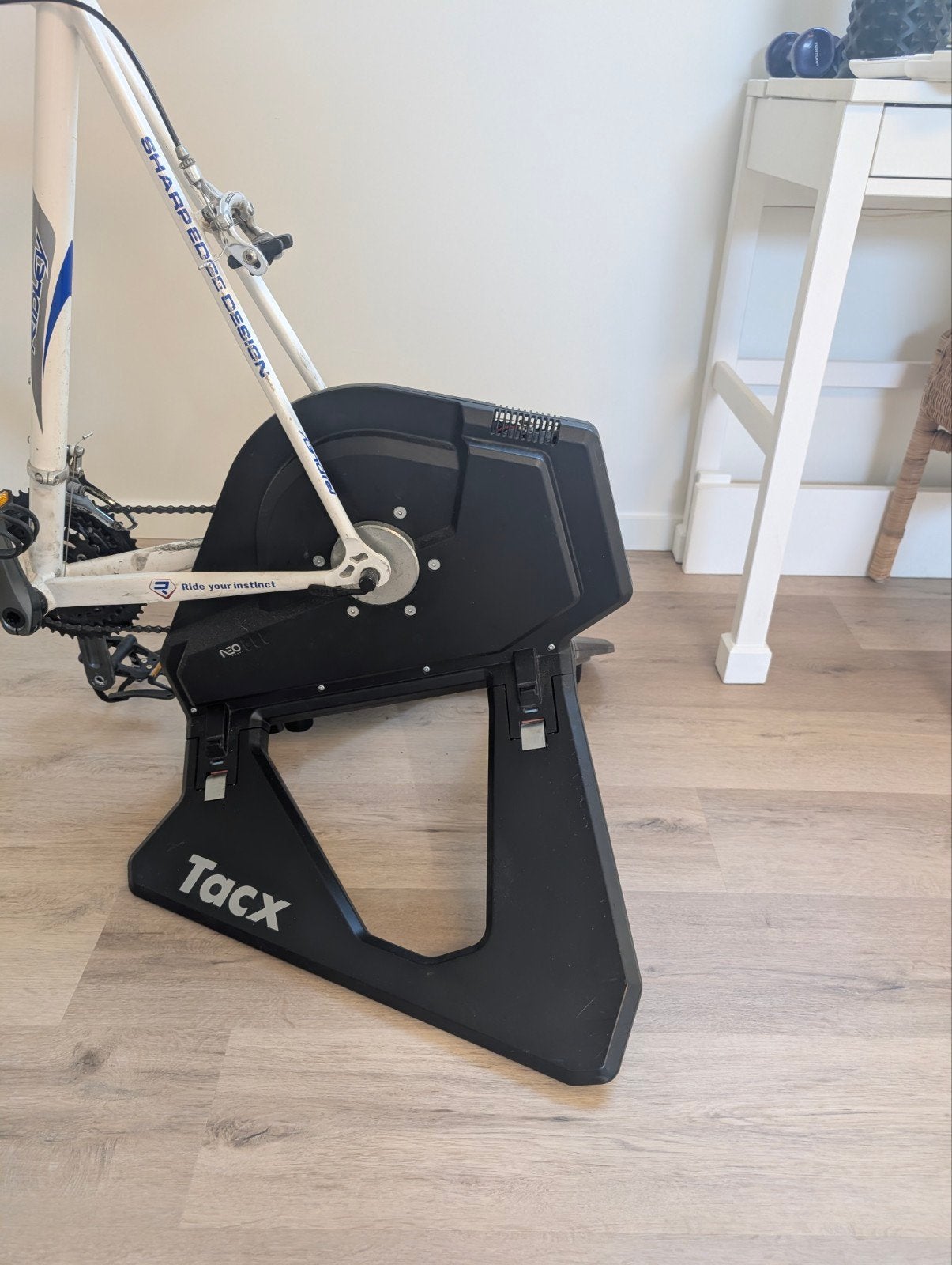 Tacx Neo Smart + Ridley bike, Ophalen, Gebruikt, Spinningfiets