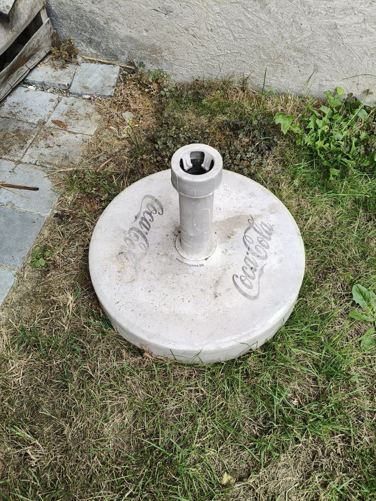 gratis parasol voet, Tuin en Terras, Ophalen