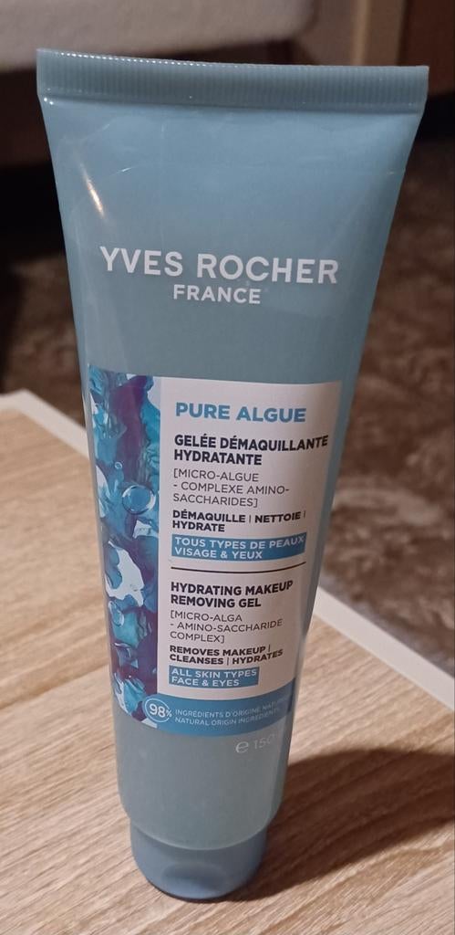 Nouveau démaquillant, Yves Rocher, hydratant, Envoi