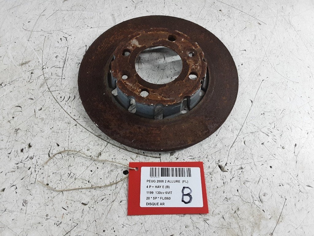 FREIN DISQUE ARRIÈRE Peugeot 2008 (UD / UK / UR / US / UX), Kontakt-peugeot@peugeot.com, Utilisé, Peugeot Deutschland GmbH, Bahnhofsplatz
65423  Rüsselsheim, DE