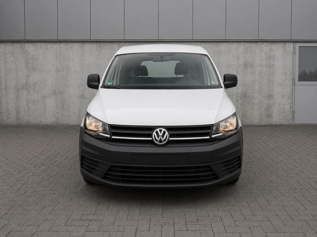 Volkswagen Caddy - benzine - 62.000 km, Voorwielaandrijving, Stof, Volkswagen, Wit