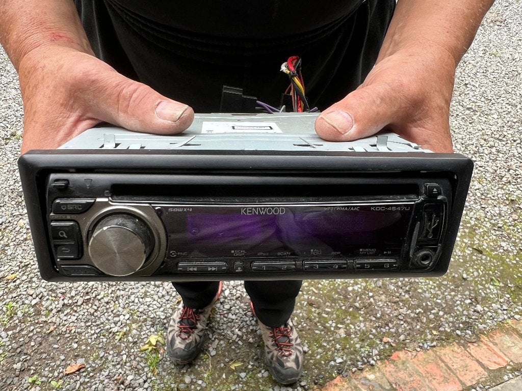kenwood autoradio KDC454 7U, Ophalen, Gebruikt
