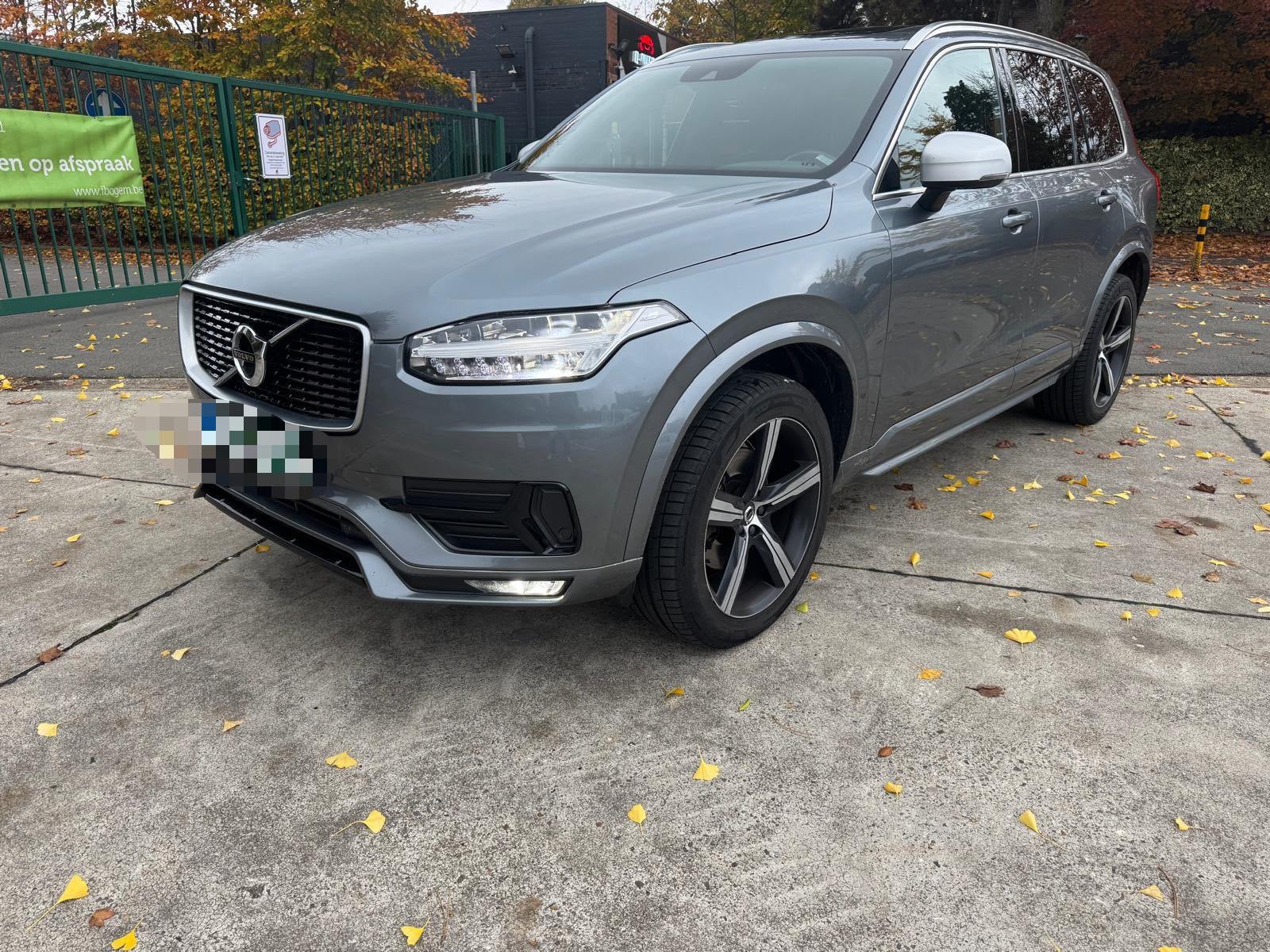 Volvo XC90, Auto's, 4 cilinders, Leder en Stof, 7 zetels, Diesel