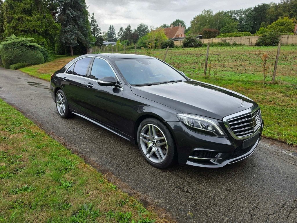 Mercedes S350 cdi 4-Matic, Autos, Mercedes-Benz, Cuir, Argent ou Gris, Achat, 2997 cm³