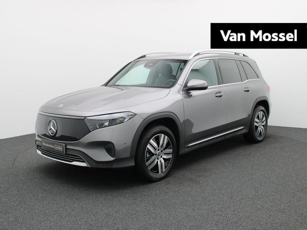 Mercedes-Benz EQB 250+ Luxury Line + 7 ZITPLAATSEN + CARPLAY, Argent ou Gris, 7 places, Noir, 5 portes
