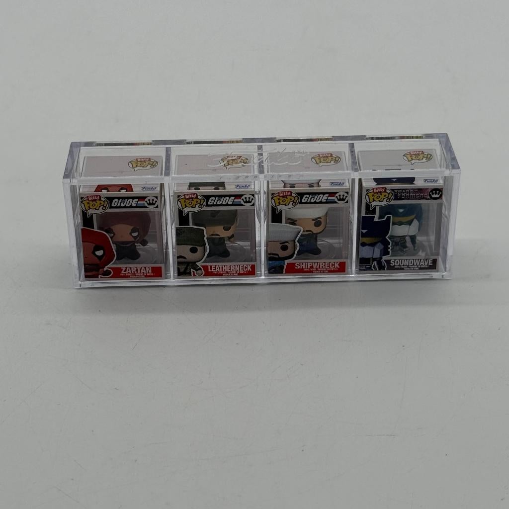Bitty Pop! Retro Toys G.I. Joe - 4 stuks - met case, Enlèvement ou Envoi, Comme neuf