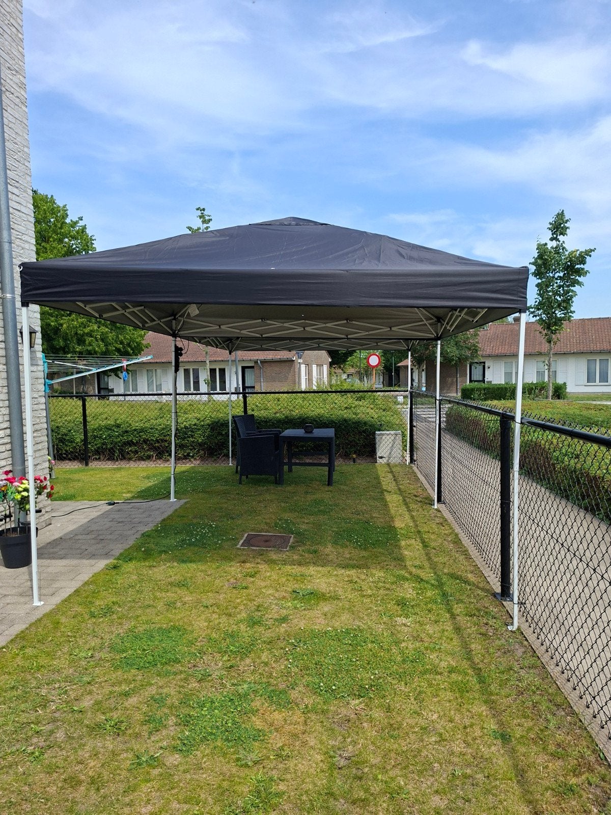 2 partytenten in goede staat 3x6meter een donker bruin, Ophalen of Verzenden